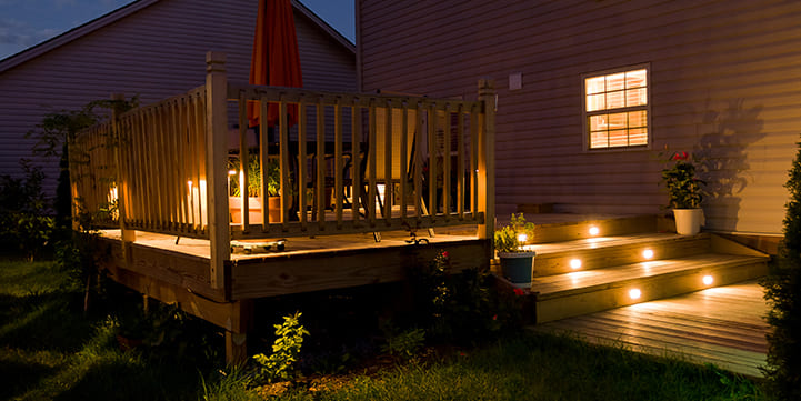 Deck and Step Lights in Boca Raton FL