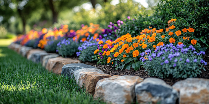 Flower Bed Borders in Boca Raton FL