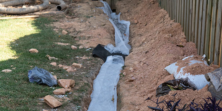 French Drains in Boca Raton FL