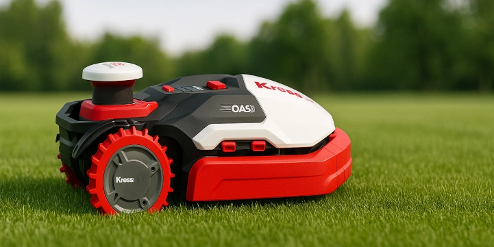 Robotic lawn mower for commercial properties in Boca Raton, FL